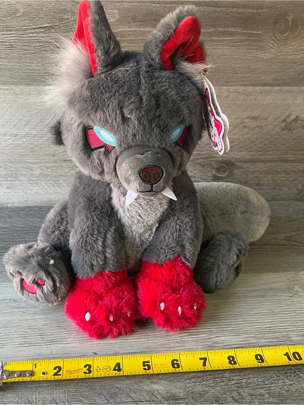 Whiskers Club Fenrir Norse Protectors Wolf Plush EyeWhiskers Studio